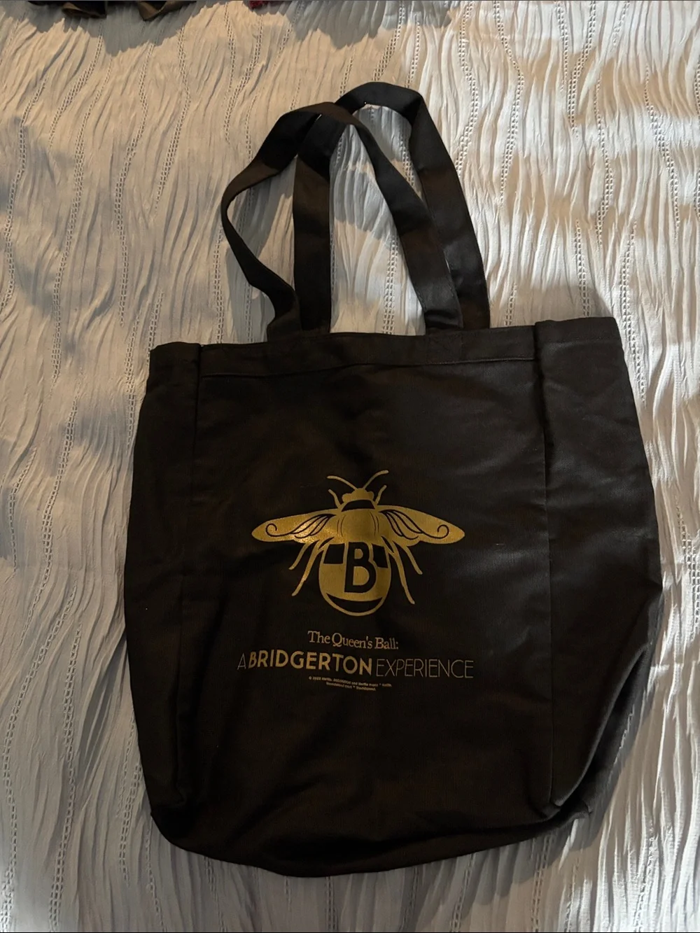 Bridgerton experience Black Tote Bag